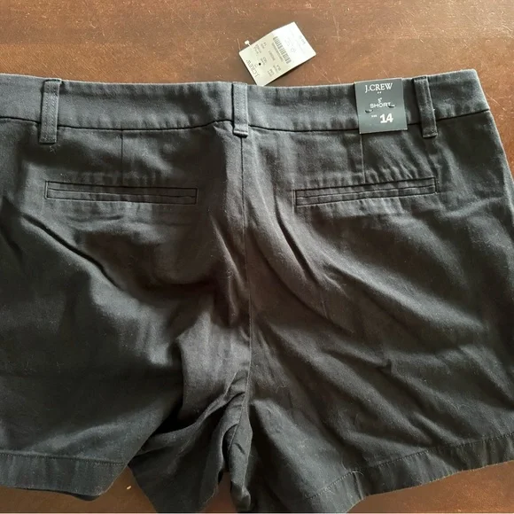 JCrew Women's Black Size 14 Shorts - Picture 2 of 2